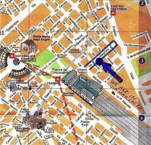 Termini Accommodation Rome 2*,  Italy